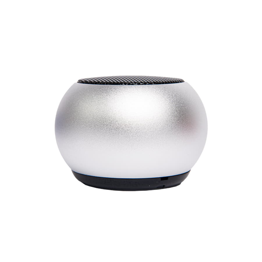 Портативная mini Bluetooth-колонка Sound Burger "Ellipse" серебро, серебристый-1