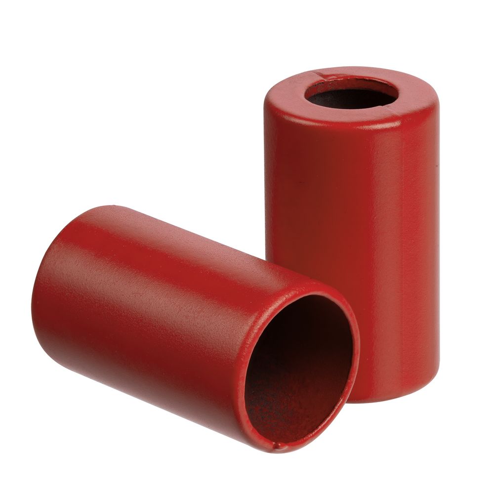 Пара наконечников для шнурка Tizzle, красные-0