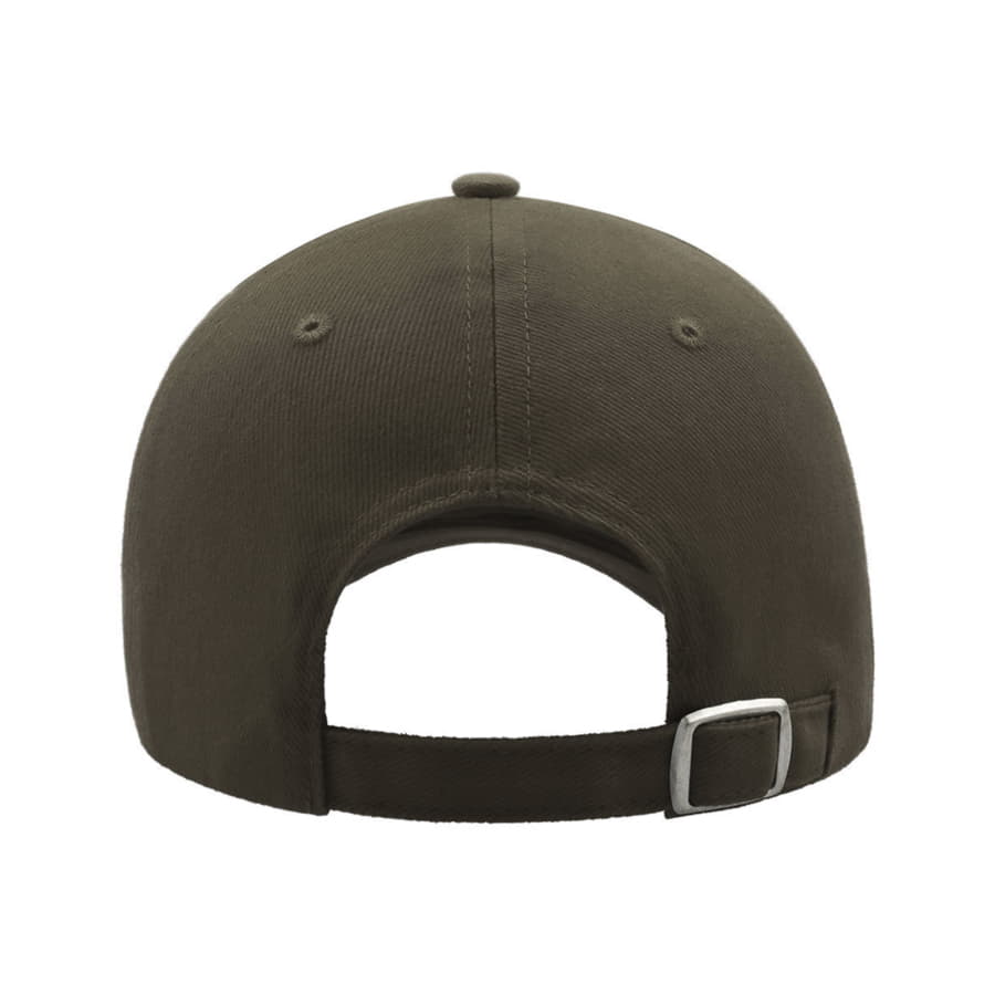 Бейсболка LIBERTY SANDWICH, 6 клиньев, сэндвич, металлическая застежка, оливковый-2