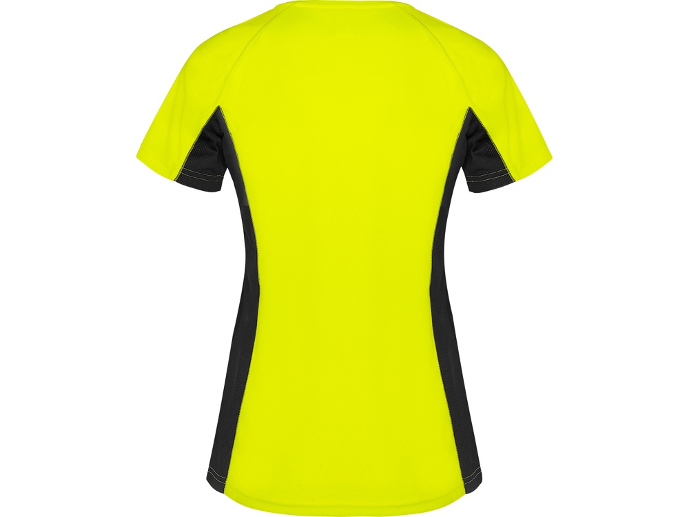 Футболка Shanghai женская, неоновый желтый/черный-1