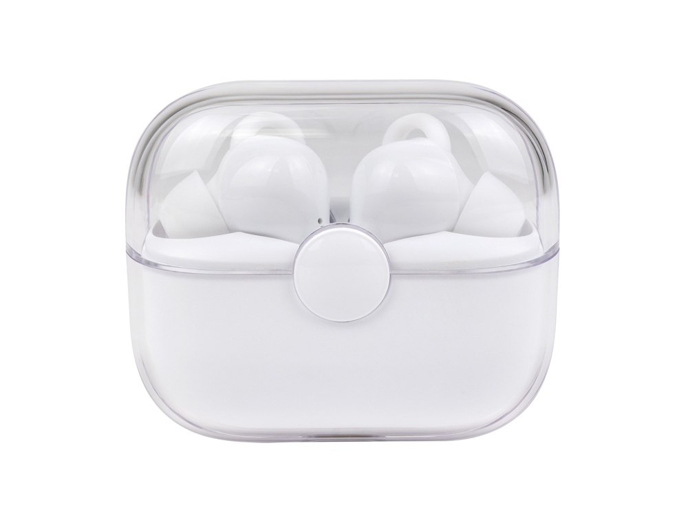Наушники беспроводные TWS Clarity с шумоподавлением ENC, белый-0