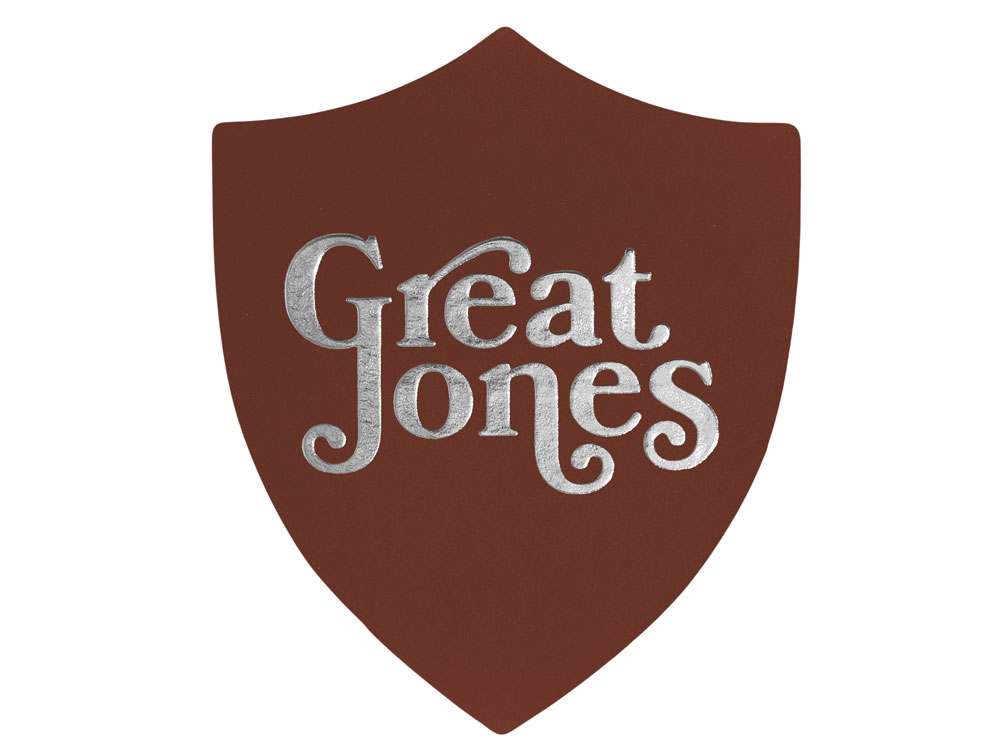 ПАТЧ ЩИТ soft-touch (коричневый ) 6,6 х 5,5 см-2