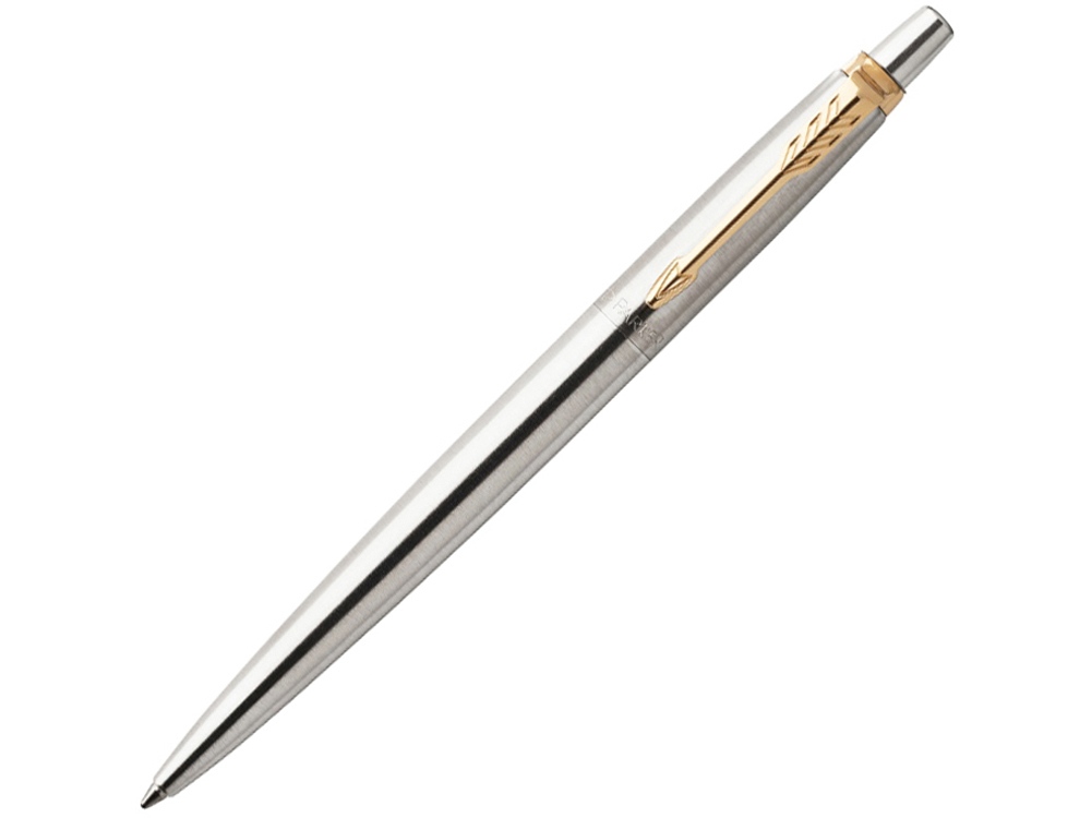 Ручка гелевая Parker Jotter Core K694 Stainless Steel GT Mblack-0
