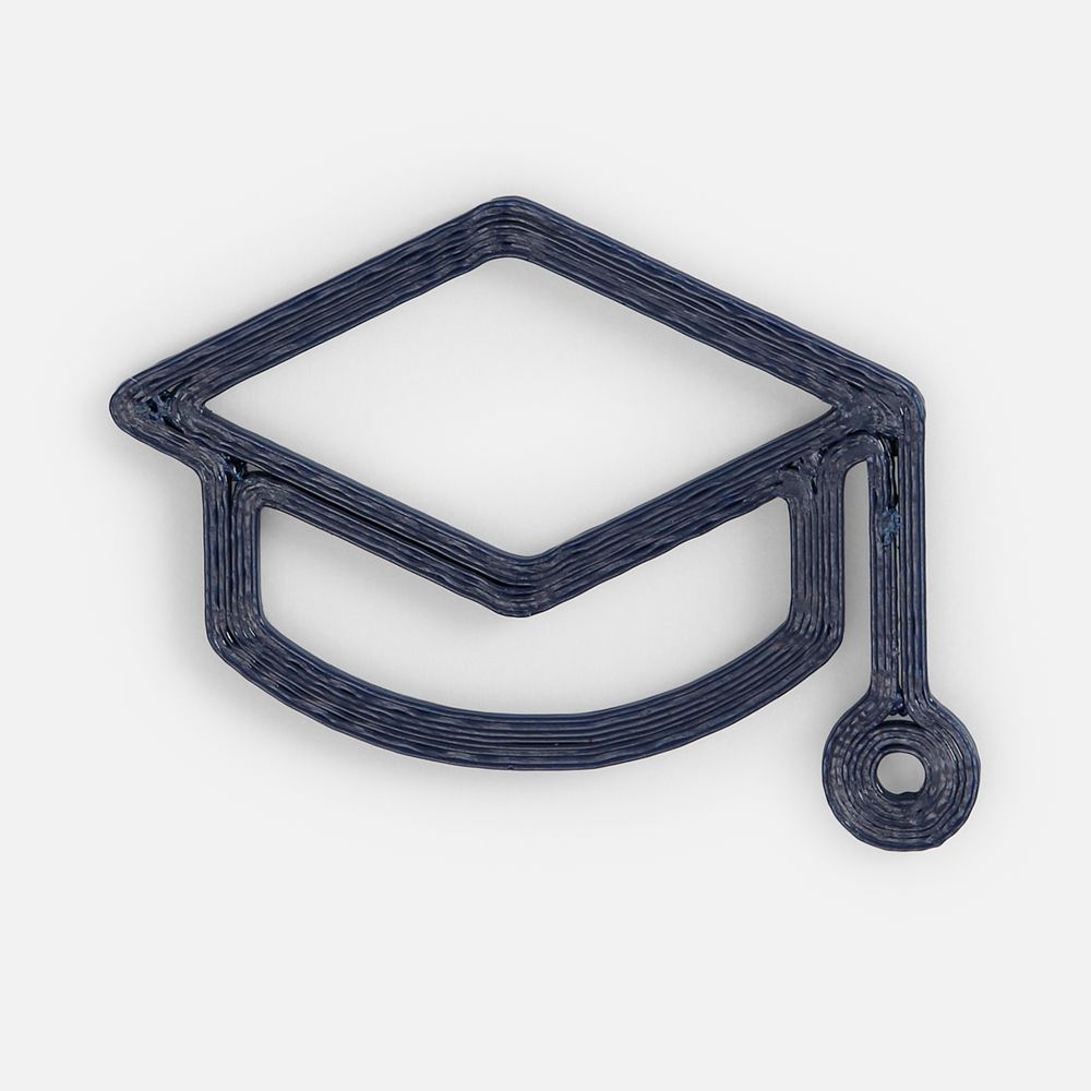 Подвеска Industry, 3D-печать на заказ, шапочка студента-0