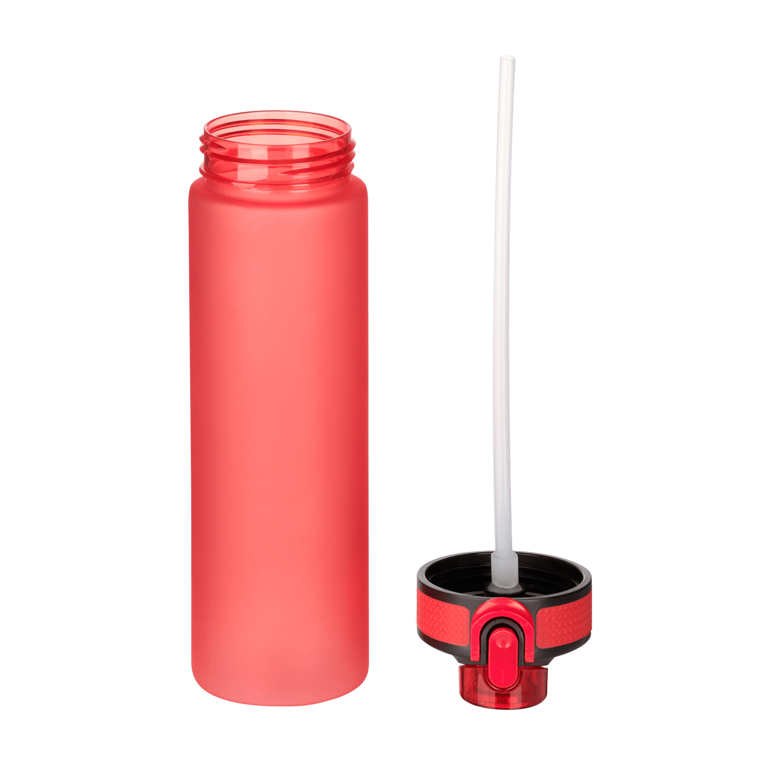 Бутылка для воды Flip, красная-5
