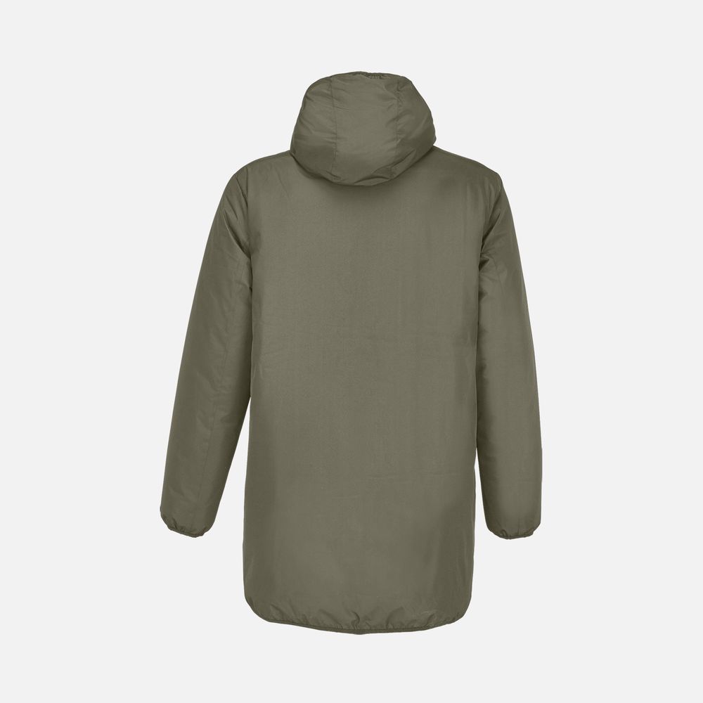 Куртка-парка унисекс Reverse, темный хаки-2