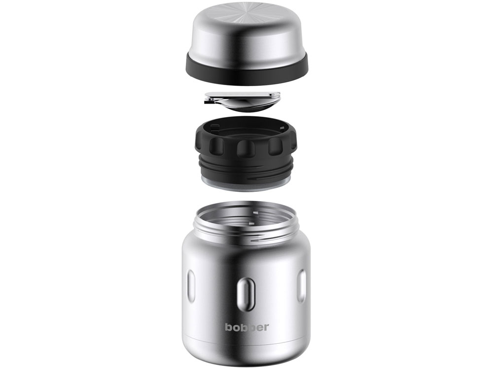 Термос для еды, вакуумный, бытовой, тм bobber. Объем 0.47 литра. Артикул Jerrycan-470 Matte-2