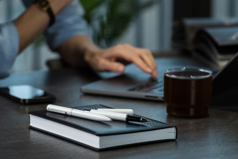 Ручка шариковая Scribo, матовая белая-3