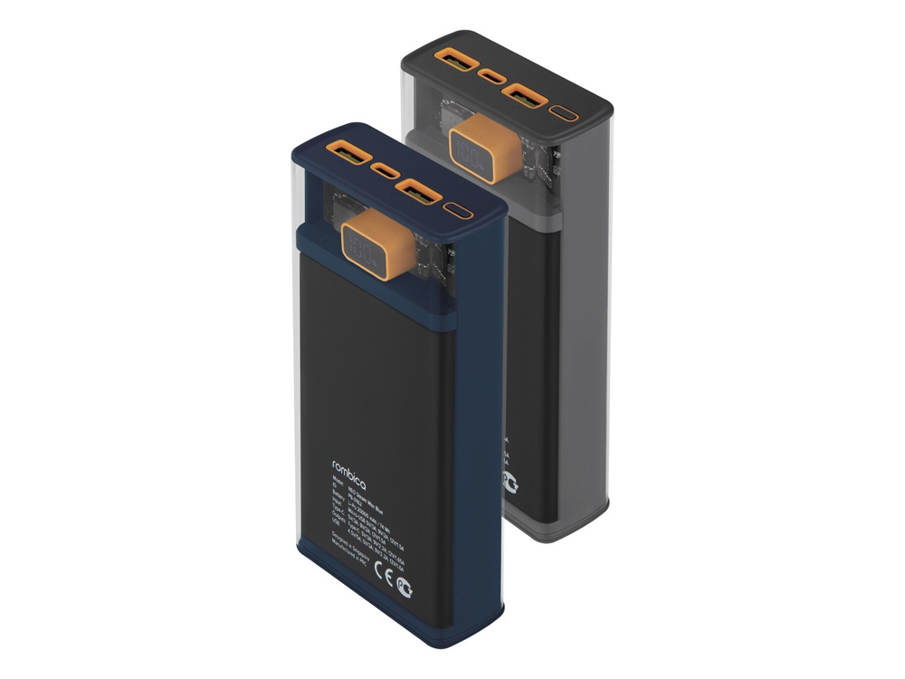 Внешний аккумулятор Rombica NEO Steam Max Gray-4