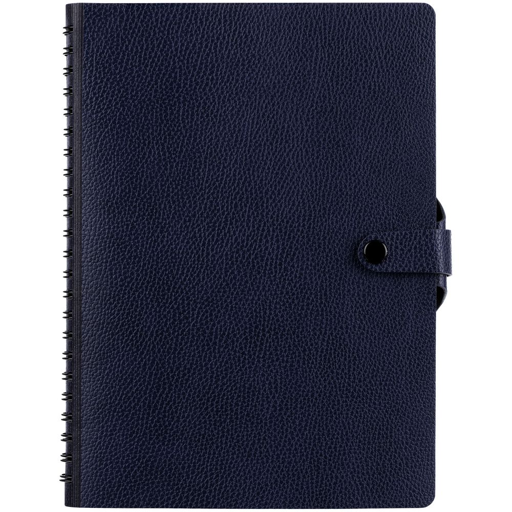 Ежедневник Strep Front на заказ, недатированный, темно-синий-1