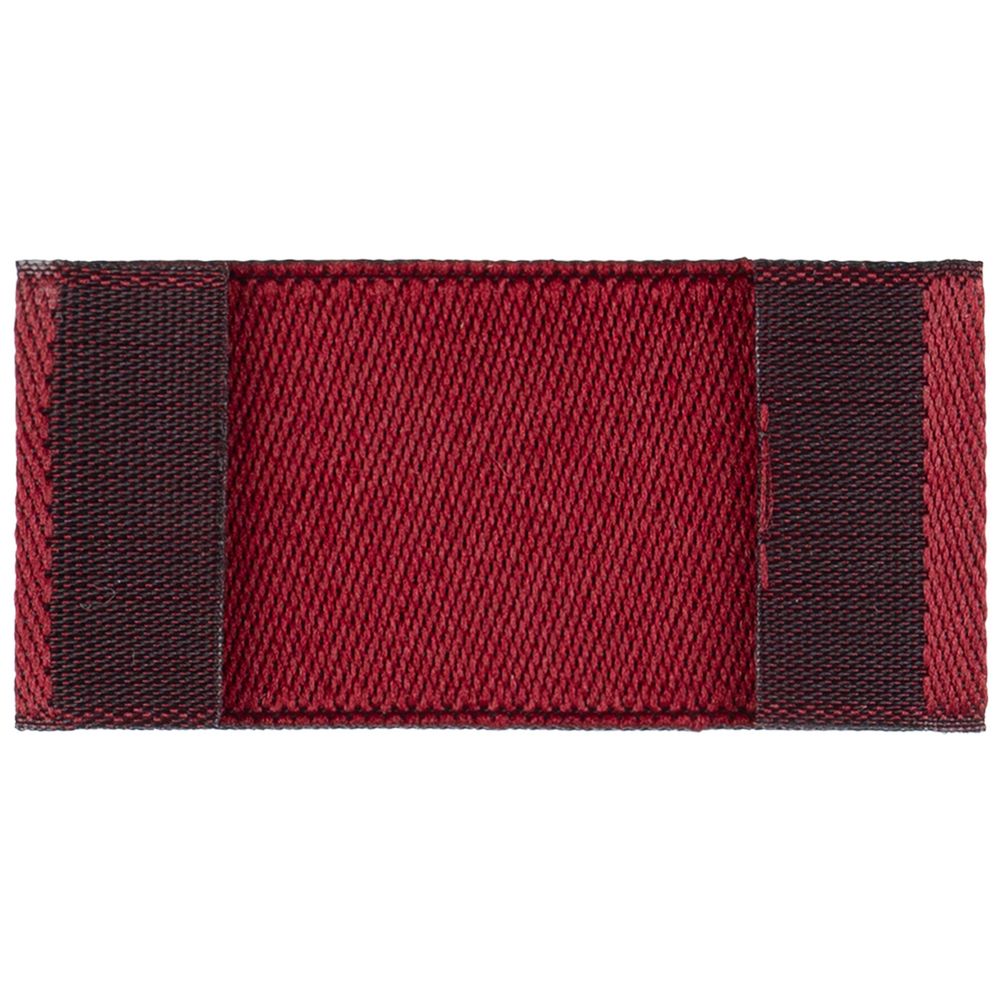 Лейбл тканевый Epsilon, XXS, бордовый-1