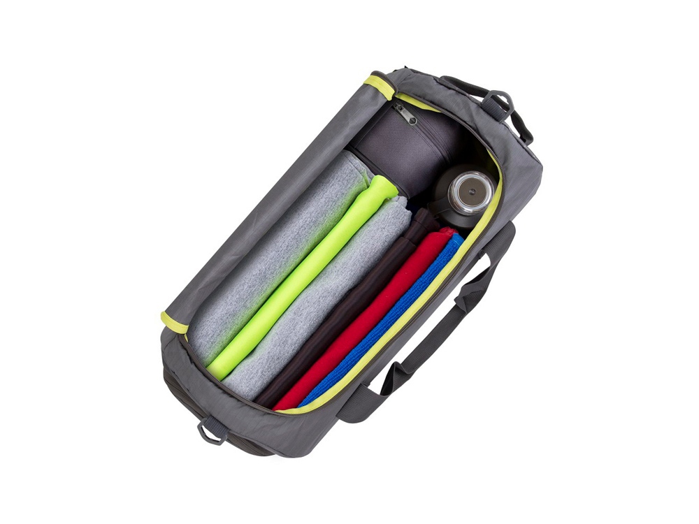 RIVACASE 5542 grey Лёгкая складная дорожная сумка, 30л /12-5