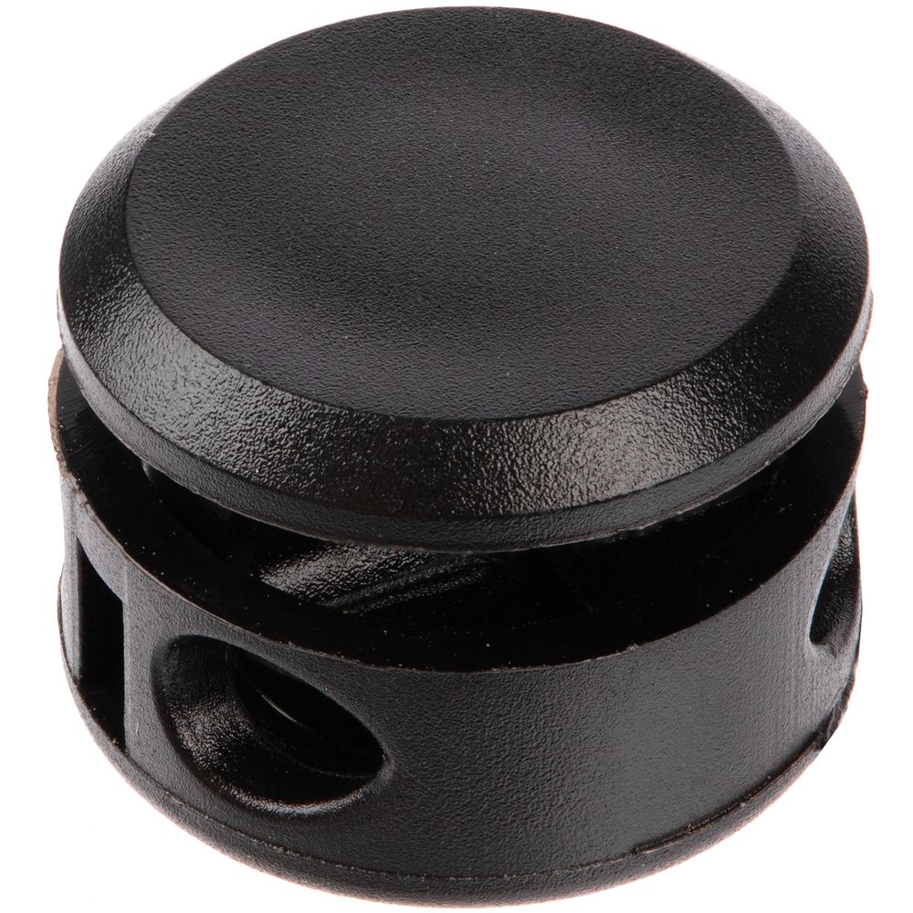 Двойной фиксатор для шнура Brogy, черный-1