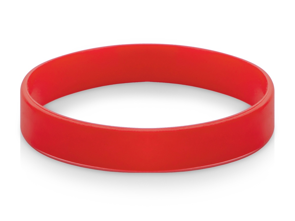 Силиконовый браслет Forest 202*12 мм, красный-1
