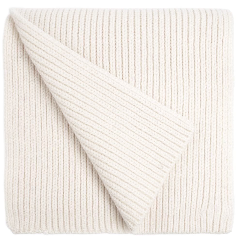 Шарф Tommi, молочно-белый (ванильный)-2