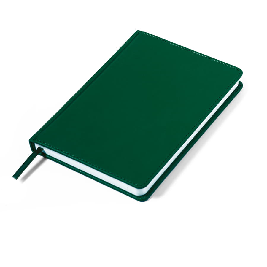 Ежедневник недатированный Campbell, формат А5,  в линейку, темно-зелёный-3