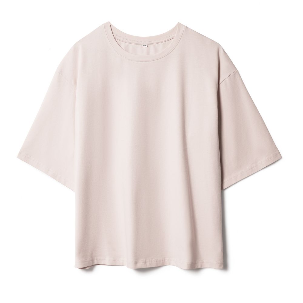 Футболка унисекс оверсайз Street Vibes, бежевая-1