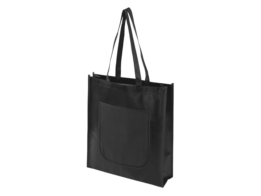 Сумка Tamy для покупок с карманом, черный-1