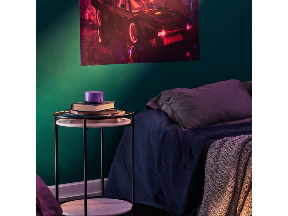 Умная колонка ЯНДЕКС Станция Лайт 5Вт, с Алисой, цвет: ультрафиолет (YNDX-00025P)-5