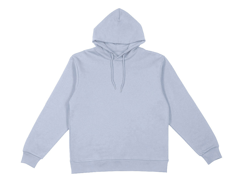 Толстовка с капюшоном оверсайз Lisbon унисекс, небесно-голубой-16