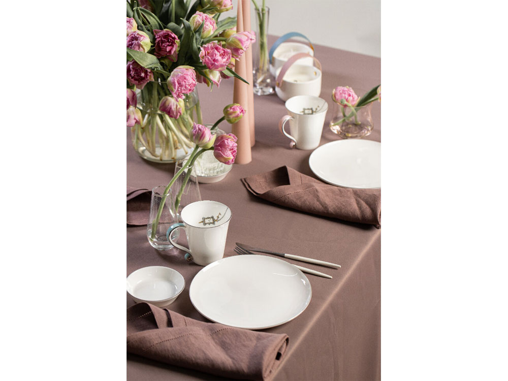 Свеча Valerie Concept с крышкой CNDL 5 PINK, белый/розовый-8