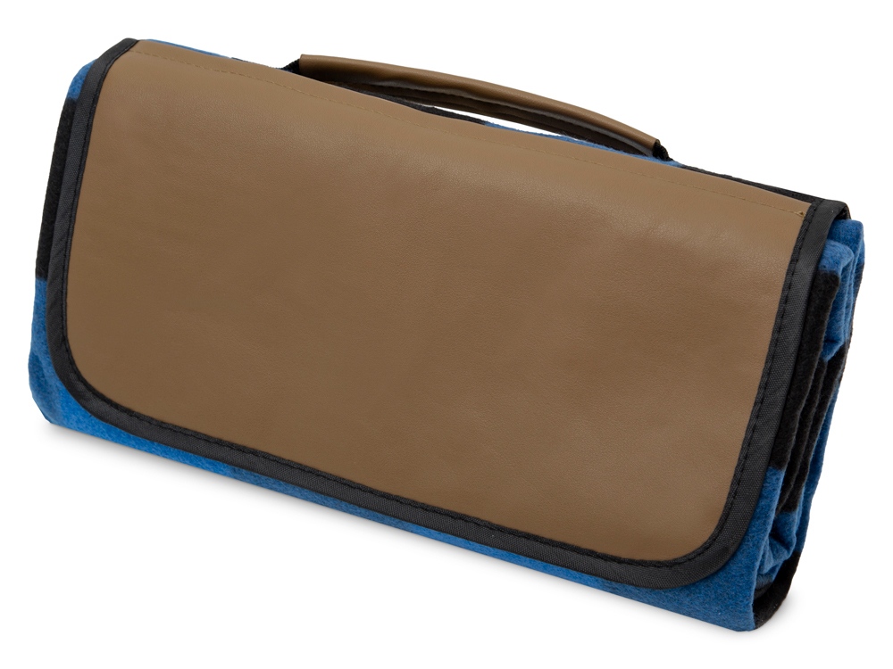 Плед для пикника Recreation, синий/черный-0