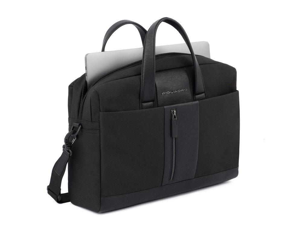 Сумка для ноутбука, Piquadro BRE, Черный-1