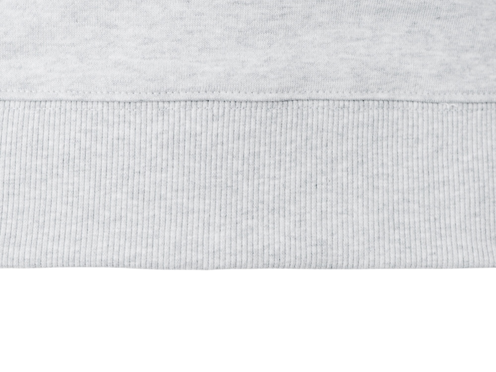 Свитшот оверсайз с рукавом реглан Belgrade, унисекс, серый меланж-13