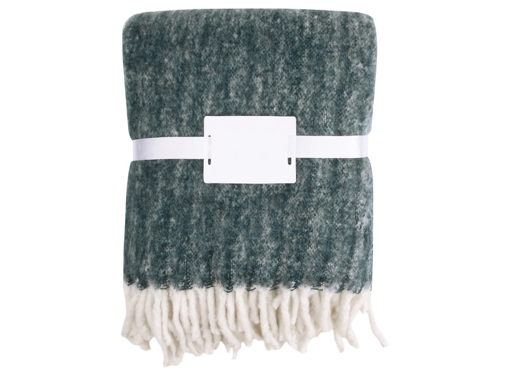 Плед Warmy с шерстью, темно-синий-3