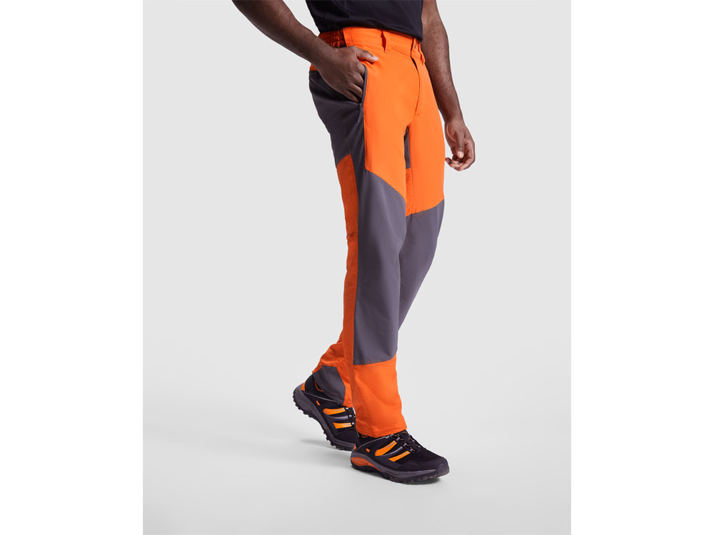 BONATI 9110брюки, ярко-оранжевый /графитовый-9
