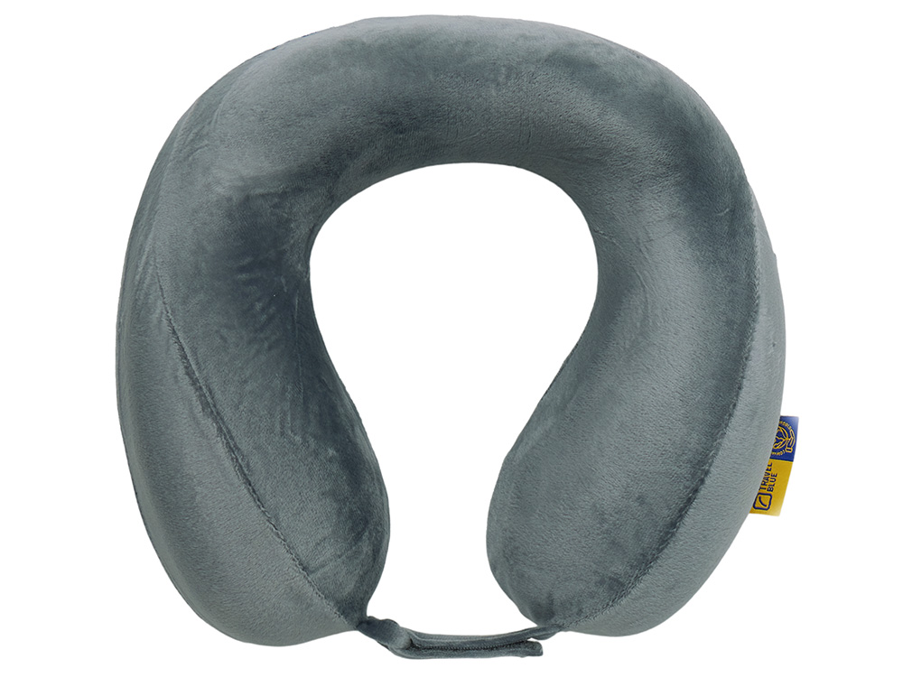 Подушка для путешествий с эффектом памяти Travel Blue Tranquility Pillow, увеличенная (212), цвет серый-1