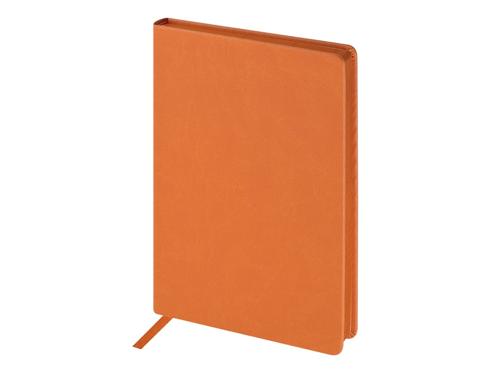 Ежедневник А5 Megapolis Color New soft-touch, оранжевый-0