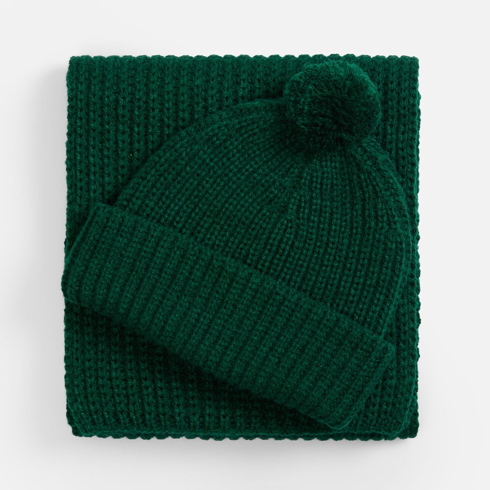 Шарф Nordkapp, темно-зеленый-2