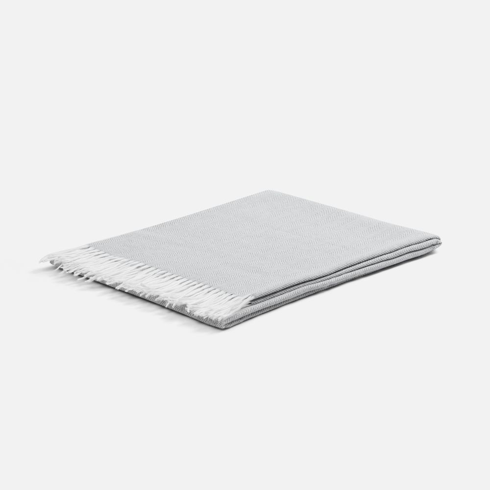 Плед «Гирвас», светло-серый-2