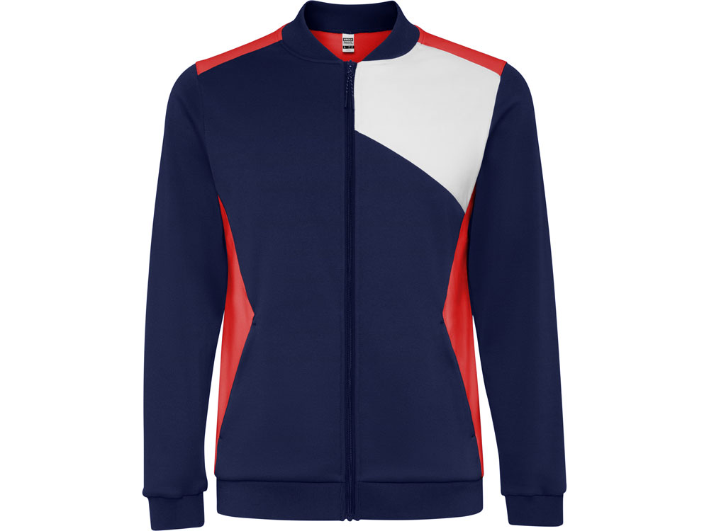 Спортивная куртка Leros унисекс, красный/синий нэйви-0