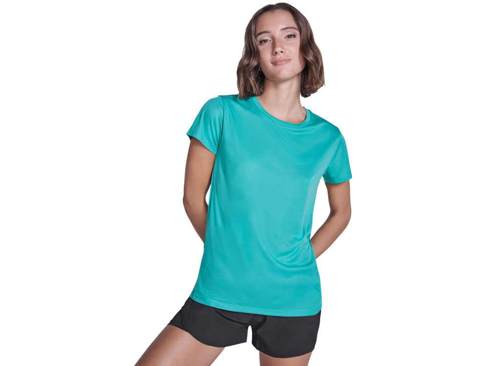 Футболка Estoril женская, тропический бирюзовый-4