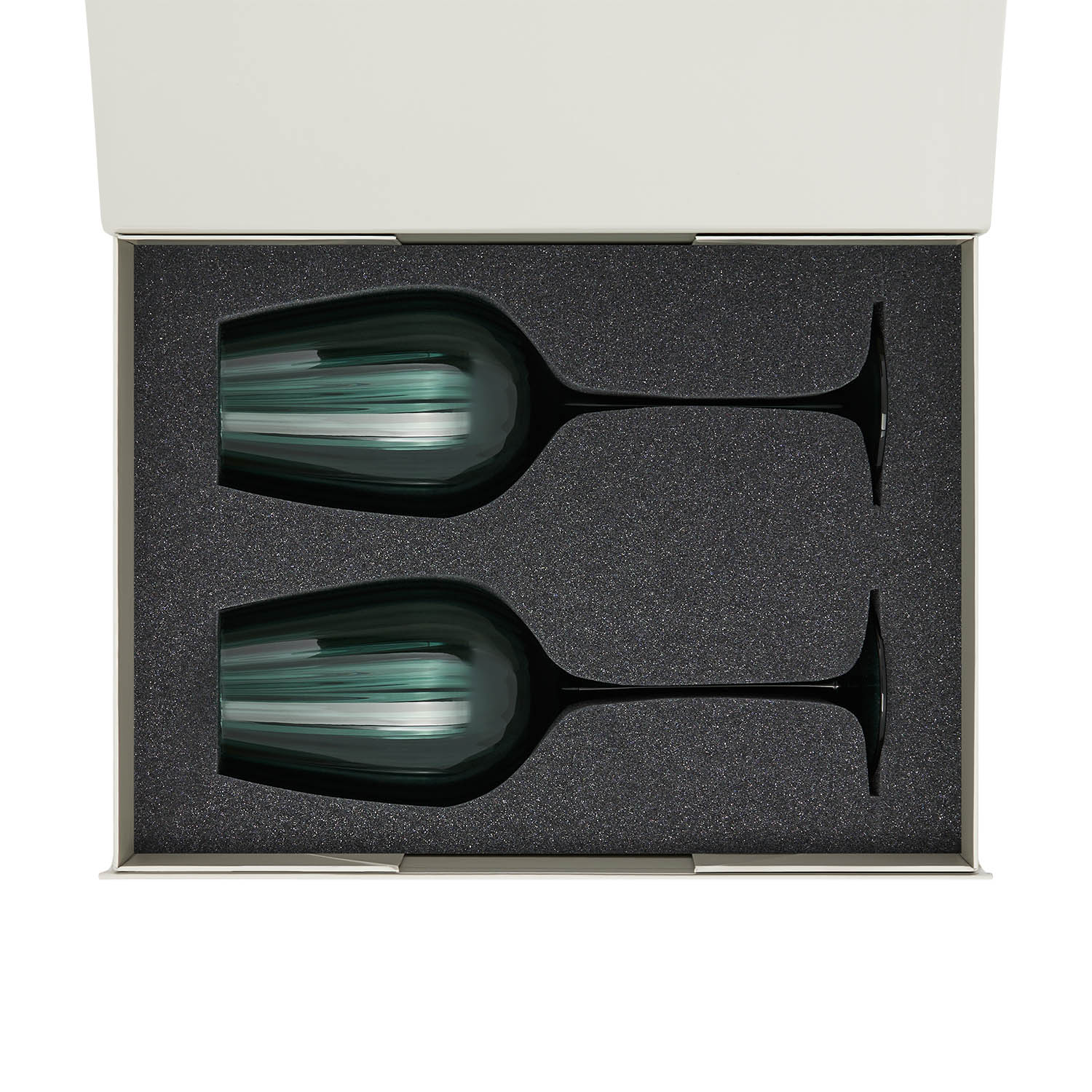 Подарочный набор 2 бокала для вина Capri в серой коробке-1