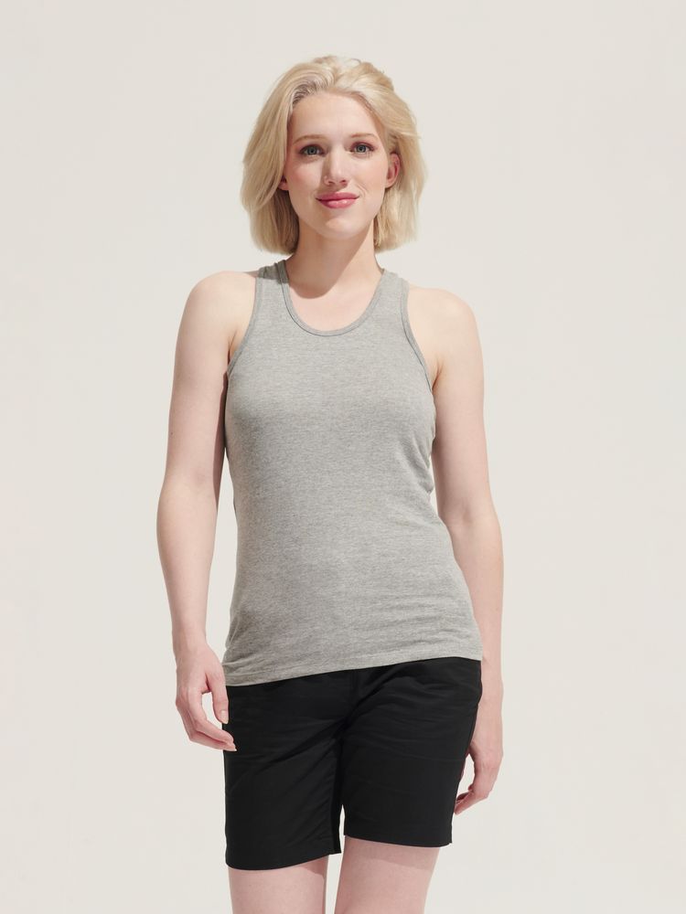 Майка женская Justin Women, белая-4