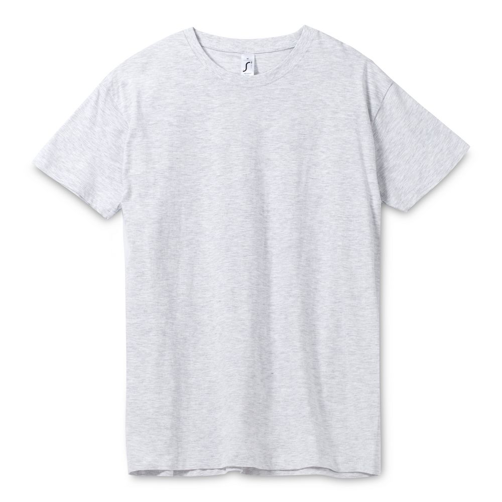 Футболка унисекс Regent 150, светло-серый меланж-1