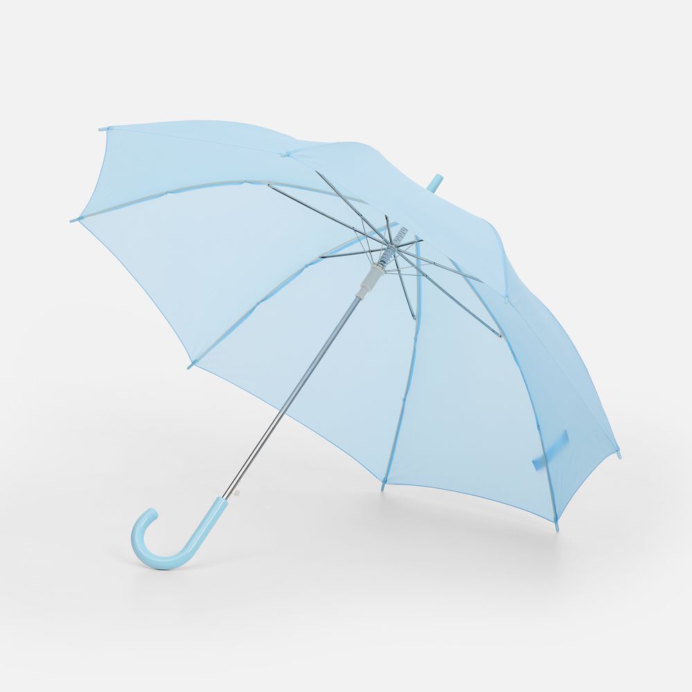 Зонт-трость Promo, голубой-0