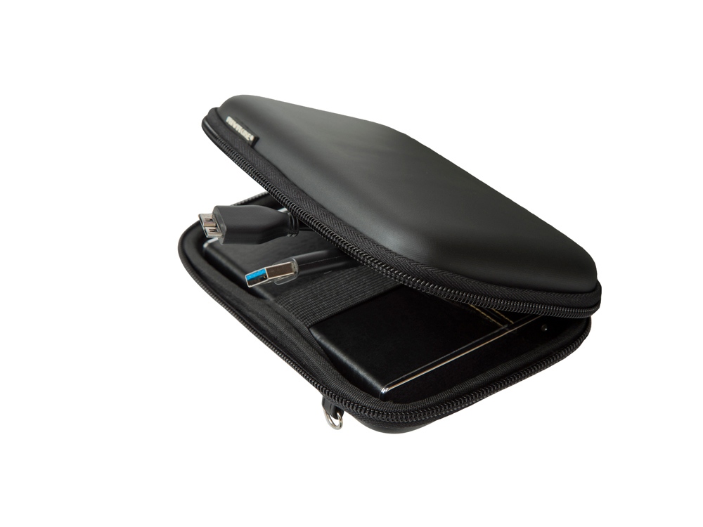 Чехол для жесткого диска из кожзама 9102, черный-8