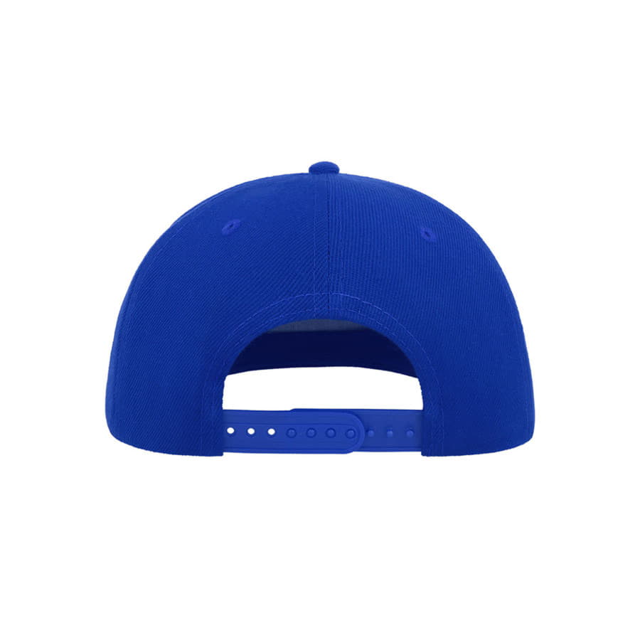 Бейсболка SNAP FIVE, 5 клиньев, пластиковая застежка, ярко-синий-5