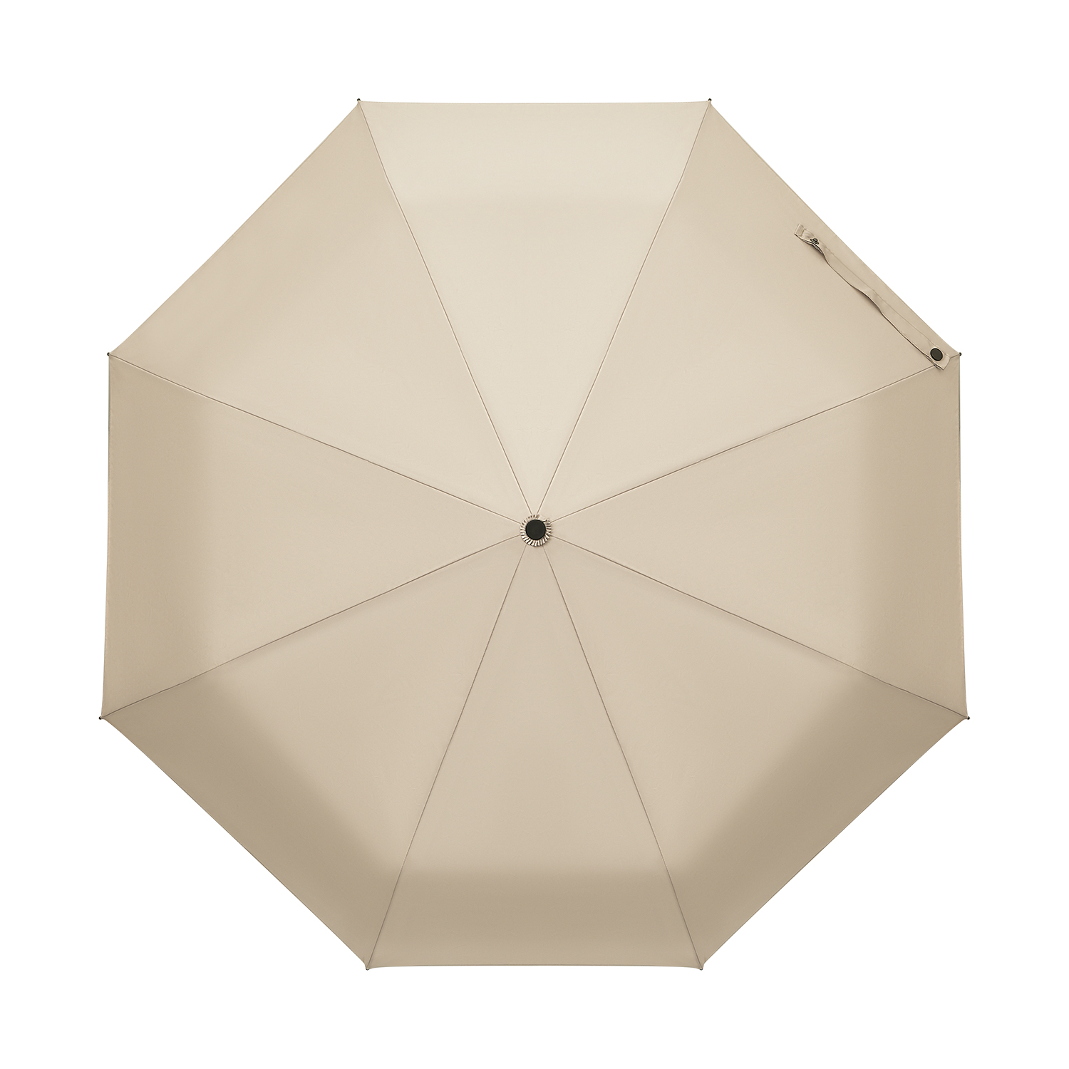 Зонт складной Azimut, бежевый-2