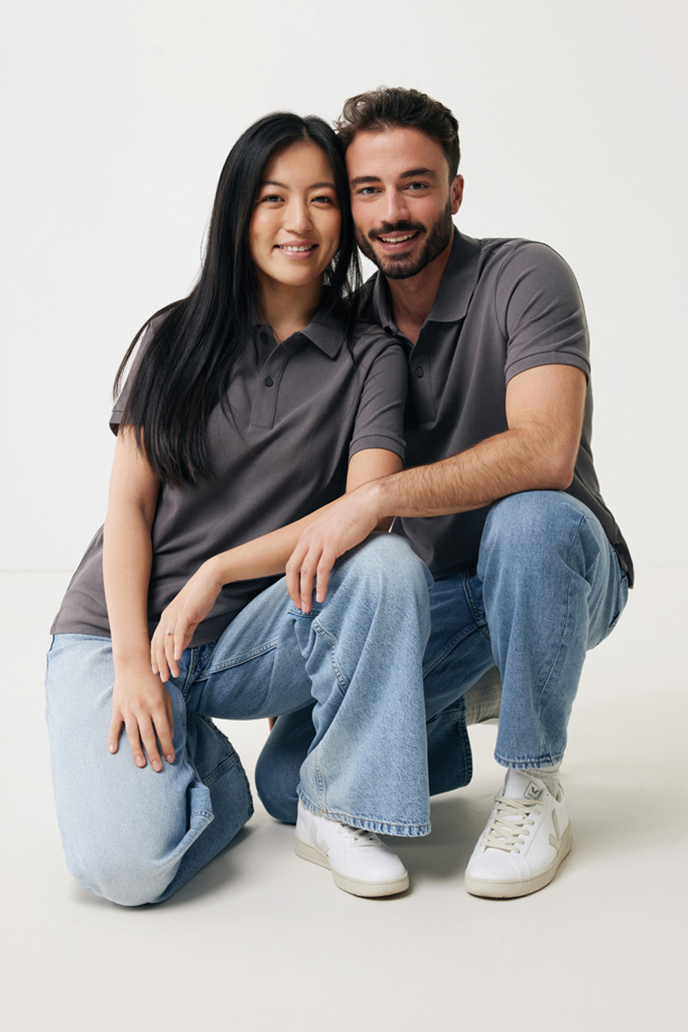 Рубашка поло Iqoniq Yosemite из переработанного хлопка-пике, унисекс, 220 г/м²-4