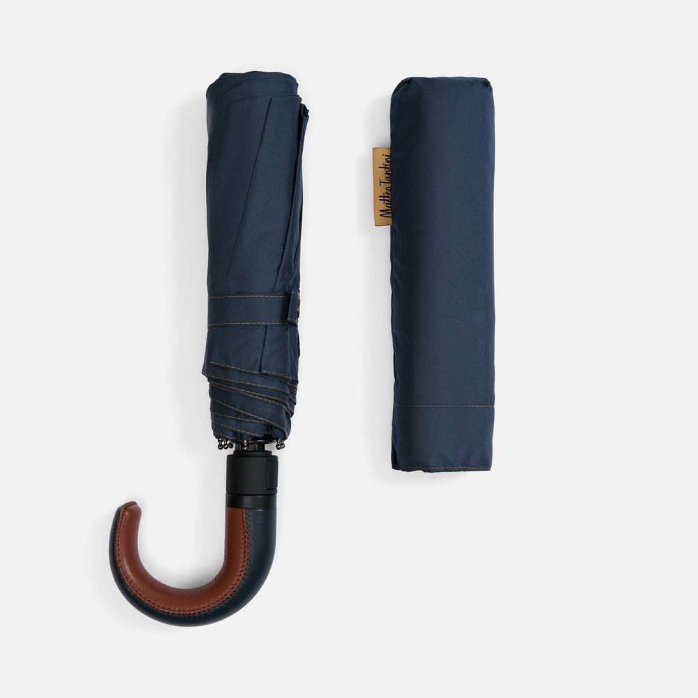 Складной зонт Palermo, темно-синий-2