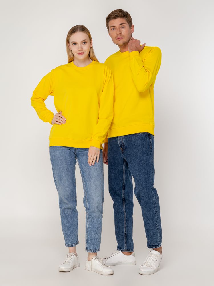 Толстовка Unit Toima, желтая-4