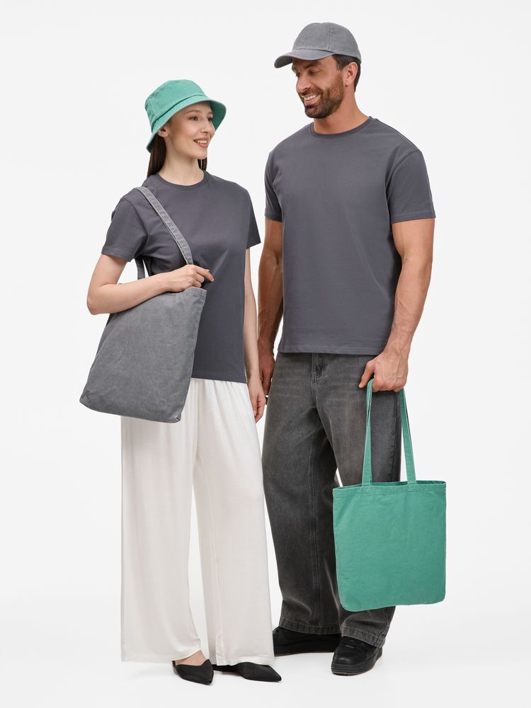 Сумка для покупок Berwi, серая-4