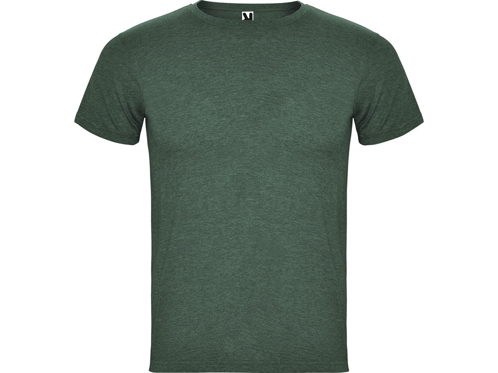 Футболка Fox мужская, меланжевый бутылочно-зеленый-0