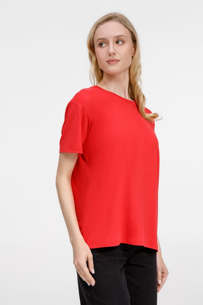 Футболка унисекс Senti, красная-4