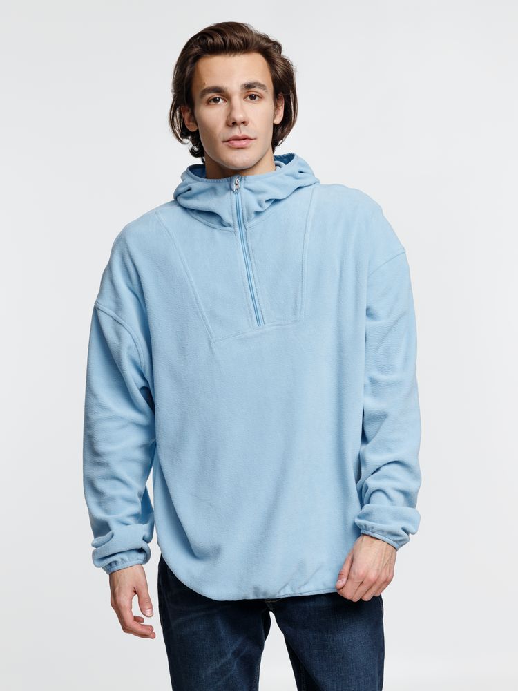 Анорак флисовый унисекс Fliska, голубой-4